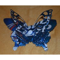 Ausverkauf - Recycling Schmetterling Magnete Aus Aluminiumdose Knospe Hell von ViviansCreationsHH