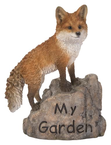 Vivid Arts - Gartenfreunde Ornamente (Gartenfreunde - Fels/Fuchs) MG-RFOX-F von Vivid Arts