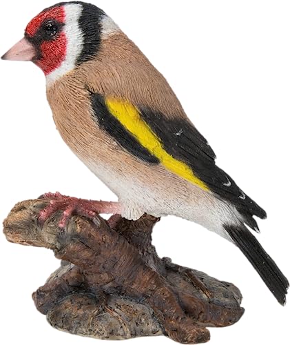 Vivid Arts Goldfinch Vogel | Harz Haus oder Garten Dekoration | WBC-GOLF-F von Vivid Arts