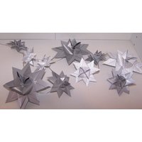 10Er Led Lichterkette Mit Fröbelsternen, Batterie Betrieben, Silber, Für Den Innenbereich, Weihnachtsgeschenk. Weihnachten, Dekoration, Neu 10Er Led Lichterkette Mit Fröbelsternen, Batterie Betrieben, Silber, Für Den Innenbereich, Weihnachtsgeschenk. Weihnachten, Dekoration, Neu von VivisKreativeIdeen