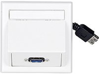 Vivolink Wall Connection Box USB 3.0 A-A, WI221185 (A-A with Thorsman Wall Box) von Vivolink