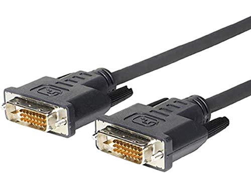 VivoLink prodvis1 1 m DVI-D DVI-D schwarz Kabel DVI – Kabel DVI (1 m, DVI-D, DVI-D, männlich, männlich, schwarz) von VivoLink