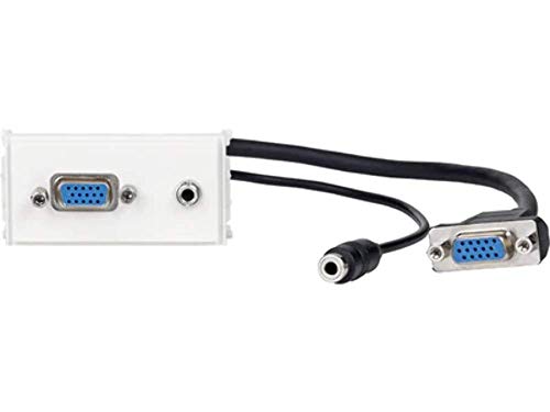 VivoLink wi221272 VGA + 3.5 mm weiß – Steckdose VivoLink wi221272 VGA + 3.5 mm weiß – Steckdose von VivoLink