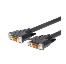 MicroConnect 10 m DVI-D M/M Kabel DVI (DVI, DVI-D, männlich, männlich, Gold, Schwarz) von Vivolink