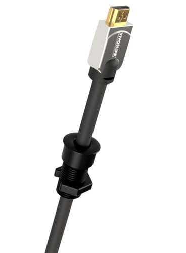 Vivolink Solution for Cables Through desks Black Large up to 55mm, VLDG22L-B von Vivolink