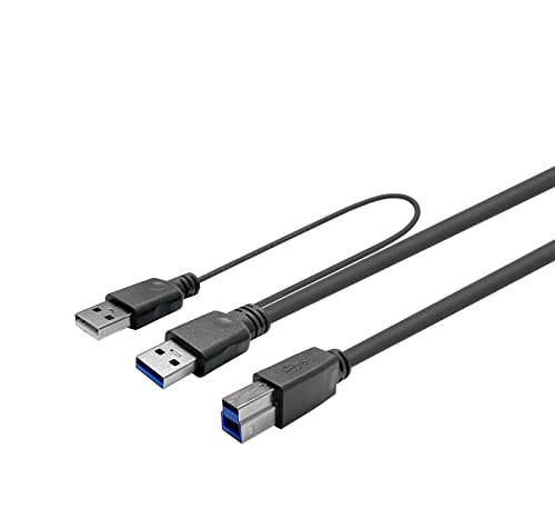 Vivolink USB 3.0 Active Cable A Male - B Male 10m, PROUSB3AB10C-DUAL Vivolink USB 3.0 Active Cable A Male - B Male 10m, PROUSB3AB10C-DUAL von Vivolink