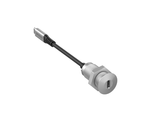 Vivolink USB-C Desk Socket Grey with 0,3m Cable, PROUSBCMF0.3SOCKET von Vivolink