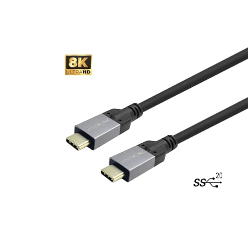 Vivolink USB-C to USB-C Cable 5m Supports 20 Gbps Data, PROUSBCMM5 Vivolink USB-C to USB-C Cable 5m Supports 20 Gbps Data, PROUSBCMM5 von Vivolink