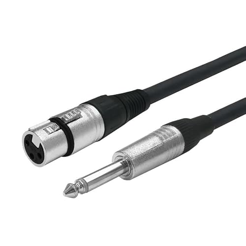Vivolink XLR F to Mono Jack 6.35mm, Cable 10 Meter, PROAUDXLRFJACK10 Vivolink XLR F to Mono Jack 6.35mm, Cable 10 Meter, PROAUDXLRFJACK10 von Vivolink