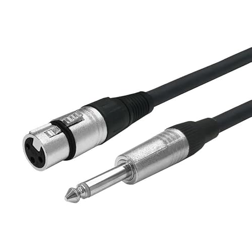 Vivolink XLR F to Mono Jack 6.35mm, Cable 3 Meter, PROAUDXLRFJACK3 von Vivolink