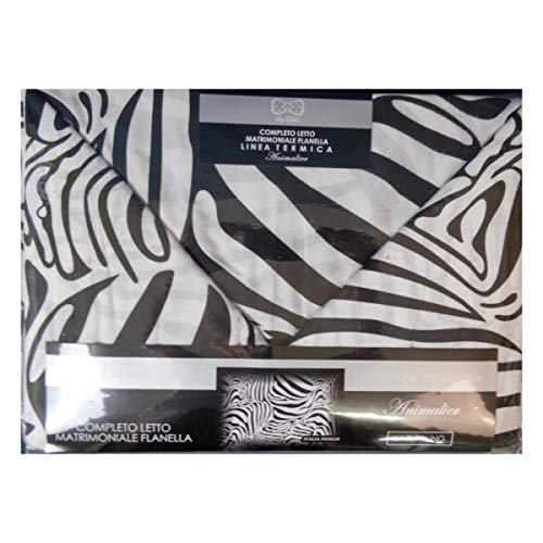 Vivy Victoria Bettwäsche Zebra Doppelbett Flanell Baumwolle von Vivy Victoria