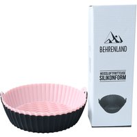 Behrenland Silikonform Heißluftfritteuse Silikon Liner für Air Fryer - Silikontopf - wiederverwendba von Viwanda