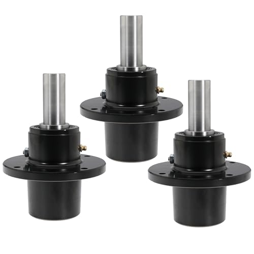 Spindel-Montage ersetzt 461663 46020 1530301 für Scag 121,9 cm 132,1 cm 154,9 cm Zero Turn Rasenmäher Deck für Rasen, Tiger für Säbelzahn, Tiger für Wildcat (3 Stück) von Viwerel