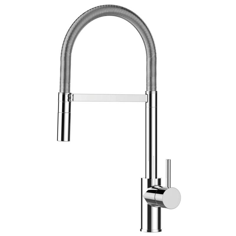 VIZIO Wasserhahn Küchenarmatur SAM mit 360° Schwenkbarem Auslauf Abnehmbare 2 Strahl Handbrause von Vizio