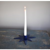 Keramik Atomic Star Kerzenständer Handgemachte Geschenk Wohnkultur Einzigartige Gesprenkelte Keramik Atomic Star Kerzenständer Handgemachte Geschenk Wohnkultur Einzigartige Gesprenkelte von VizionsByVee