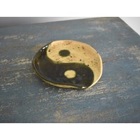 Keramik Yin Und Yang Löffel Rest Schwarz Weiß Wohnkultur Geschenke von VizionsByVee