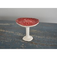 Ton Pilz Amanita Weihrauch Brenner Handgemachte Keramik Räucherstäbchenhalter Wohnkultur Geschenk Natur Liebhaber Cottage Kern Eclectic Decor von VizionsByVee