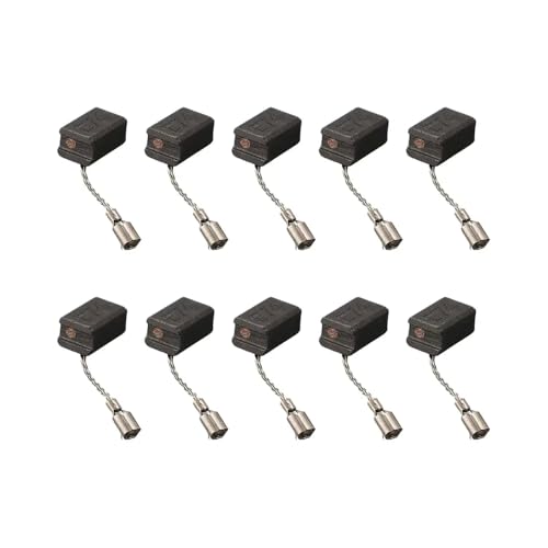 10pcs Kohlenstoffbürste 6. 5mm × 8 mm × 13 mm kompatibel mit E74 GWS7-100 GWS7-100T GWS7-125 GOP250CE für Elektrowerkzeuge und Elektromotoren geeignet von VjSLwPL