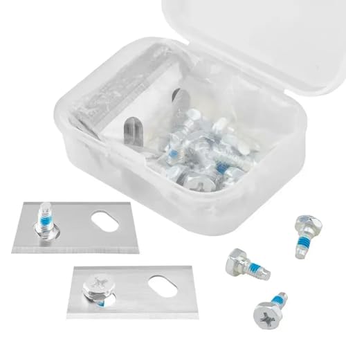 24PCS -Ersatzkompatibel mit RK -Serie Roboter Rasen Mähers Gartenwerkzeugzubehör für die Wartung von Mähern(Silber) von VjSLwPL