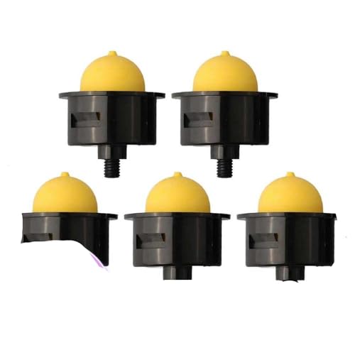 5pcs Carburetor Primer-Glühbirne kompatibel mit Rasenmähergebläse T475 T375 FX-RM B69C-Modelle passt zu den meisten Rasenmäher(Wie Gezeigt) von VjSLwPL