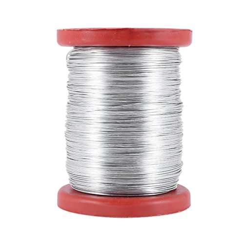 Vjsujehgy 0,5mm 500G Edelstahl-Draht fuer die Bienenzucht Bienenstock Frames Werkzeug 1 Rolle von Vjsujehgy