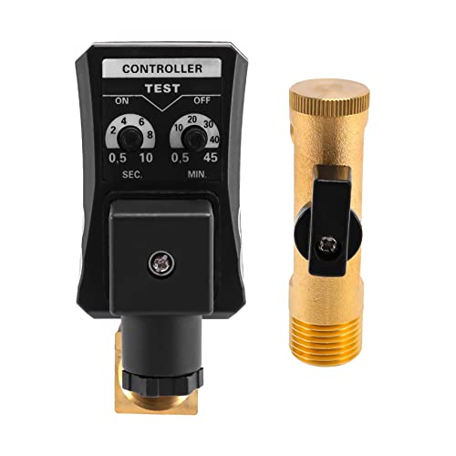 Vjsujehgy 1/2 Dn15 Elektrische Timer Auto Wasser Ventil Magnet Elektronisches Ablass Ventil für Luft Kompressor Kondensat von Vjsujehgy