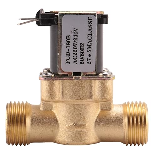 Vjsujehgy 1/2 Strom 220 V Magnet Ventil mit Normaler Geschlossenem Messing Magnet Ventil für Pumpen Zur Chemischen Steuerung der Chemischen Flüssigkeits Industrie von Vjsujehgy