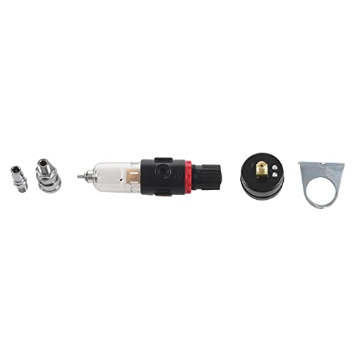 Vjsujehgy 1/4 Luft Kompressor Filter Wasser Abscheider Faenger Werkzeug Kit Mit Regler Afr-2000 von Vjsujehgy