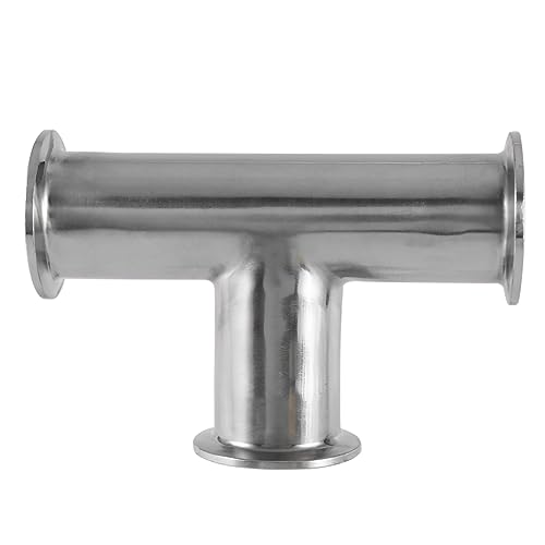 Vjsujehgy 1,5 38 Mm SanitäR Tri Clamp 3 Way T 304 Edelstahl SanitäR Ferrule T Anschluss Rohr Fitting von Vjsujehgy