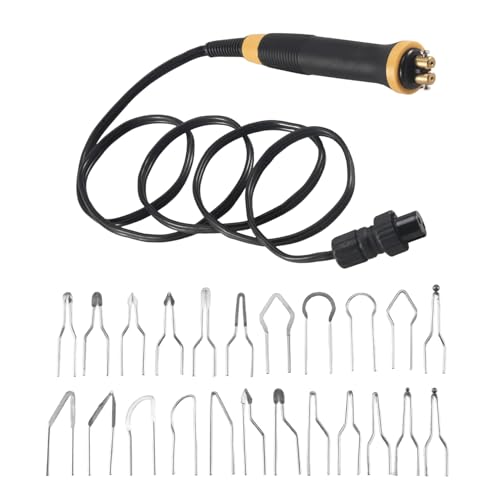 Vjsujehgy 1 / StüCk Elektrokauter-Stift Pyrographie Maschine LöTspitze 23 / StüCk für KüRbis, Planke, Leder, Rinde von Vjsujehgy