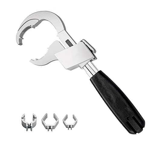 Vjsujehgy 1 PCS Einstellbare Öffnung 80 mm Schraubenschlüssel Waschbecken Wasserhahn Schmales Abwasserrohr Reparaturwerkzeug von Vjsujehgy