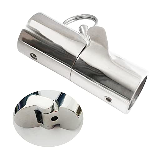 Vjsujehgy 1 STÜCK Boot-Handlauf-Befestigung - Rohrverbinder für Boote, Faltbares Schwenkkupplungsrohr für 7/8 (22 Mm) von Vjsujehgy