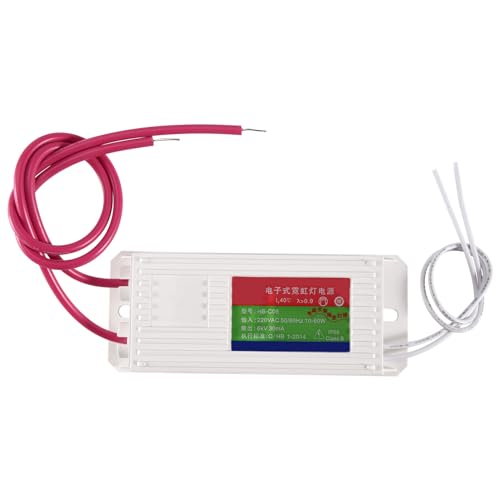 Vjsujehgy 1 StüCk Hb-Co6 Neon Elektronische Transformator Wasserdicht Neon Netzteil Gleichrichter 6Kv 60 Watt 30Ma von Vjsujehgy