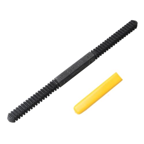 Vjsujehgy 1 Stück Gewindereparatur-Restaurierungsfeile für Fahrer, Mechaniker, Rohrbolzen, Zahnkorrektur, Wiederherstellung, SAE/UN, Mini-DIY-Werkzeug, Schwarzes Stahl-Gewindereparaturwerkzeug von Vjsujehgy