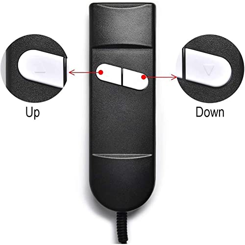 Vjsujehgy 1 Stück Lift Chair Remote 5 Pin 2 Button Power Recliner für Okin Limoss Pride Elbow Vjsujehgy 1 Stück Lift Chair Remote 5 Pin 2 Button Power Recliner für Okin Limoss Pride Elbow von Vjsujehgy