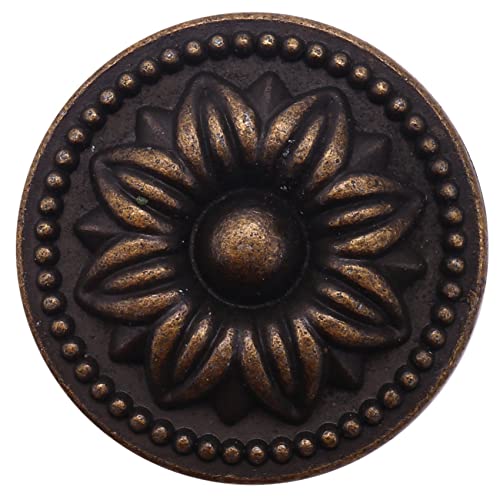 Vjsujehgy 10 StüCk, Vintage AntiquitäT Vintage mit Gemusterten Runden KnöPfen, Verwendet für MöBel, KüChen TüRen und SchräNke Vjsujehgy 10 StüCk, Vintage AntiquitäT Vintage mit Gemusterten Runden KnöPfen, Verwendet für MöBel, KüChen TüRen und SchräNke von Vjsujehgy
