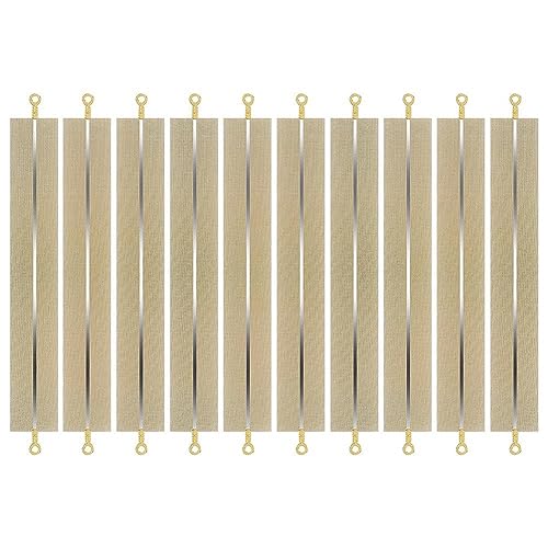 Vjsujehgy 10 Stück Impulse Sealer Ersatzteile 8 Heißsiegelstreifen Ersatzelemente Grip Impulse Sealer Heizelemente Silber Vjsujehgy 10 Stück Impulse Sealer Ersatzteile 8 Heißsiegelstreifen Ersatzelemente Grip Impulse Sealer Heizelemente Silber von Vjsujehgy