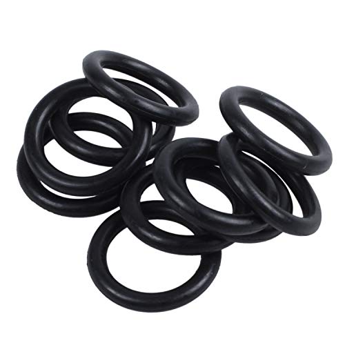Vjsujehgy 10 Stueck Schwarz Gummi Oil Seal O-Ringe Dichtungen Unterlegscheiben 16x11x2.5mm Vjsujehgy 10 Stueck Schwarz Gummi Oil Seal O-Ringe Dichtungen Unterlegscheiben 16x11x2.5mm von Vjsujehgy