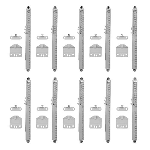 Vjsujehgy 10 Teile/Los Kabinett Gleitet Adapter DäMpfung System für Seiten Schublade Schiebe Puffer DäMpfer Schrank von Vjsujehgy