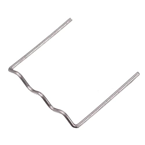 Vjsujehgy 100 StüCke HeißE Heft Klammern Automobil Kunststoff Reparatur Maschine SchweißEn Welle Hefter für Reparatur Auto Auto StoßStangen ZubehöR, 0.6Mm von Vjsujehgy