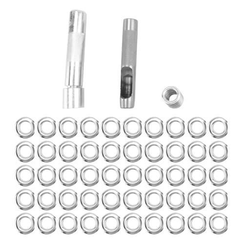 Vjsujehgy 100 Stücke Punch Ösen Und Plane Markisen Zelt Plane Reparatur Kit Loch Öse Neu von Vjsujehgy