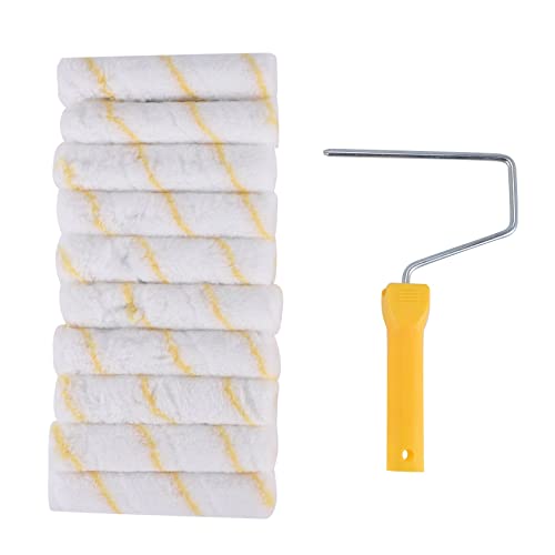Vjsujehgy 11 StüCk 6-SchaumwalzenbüRsten-Kit Farbroller-NachfüLlpackungen Farbroller-Abdeckungen Home Repair Farbroller-Kits von Vjsujehgy