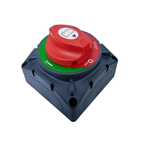 Vjsujehgy 12-48V Auto-Modifikation Batterietrennschalter 600A Hauptnetzschalter für Yachten Wohnwagen von Vjsujehgy