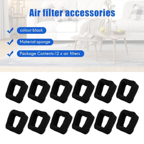 Vjsujehgy 12-Teiliges Fadenschneider-Luftfilter-Kit für TH23D TH26D TH23 TH26 TJ27 Trimmer Motorersatzteile für 11010-2530 von Vjsujehgy