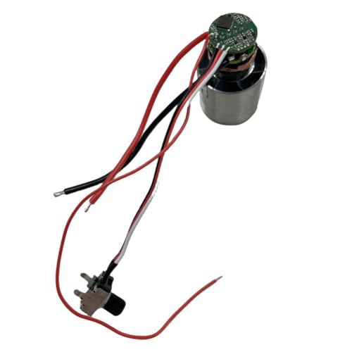 Vjsujehgy 130000 RPM Bürstenloser Motor mit Antriebsplatine Lüftermotor 7,4V für Bürstenlosen Gebläsemotor Kit von Vjsujehgy