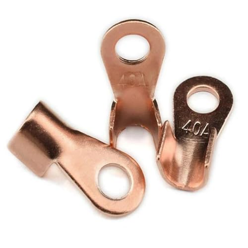 Vjsujehgy 160-Teiliges Set mit Offenen Crimp-Ringverbindern für 10-50 A, OT-Kabel, Elektrische Kabelklemmen, Kupferkabelschuhe, Klemmenverbinder-Set Vjsujehgy 160-Teiliges Set mit Offenen Crimp-Ringverbindern für 10-50 A, OT-Kabel, Elektrische Kabelklemmen, Kupferkabelschuhe, Klemmenverbinder-Set von Vjsujehgy