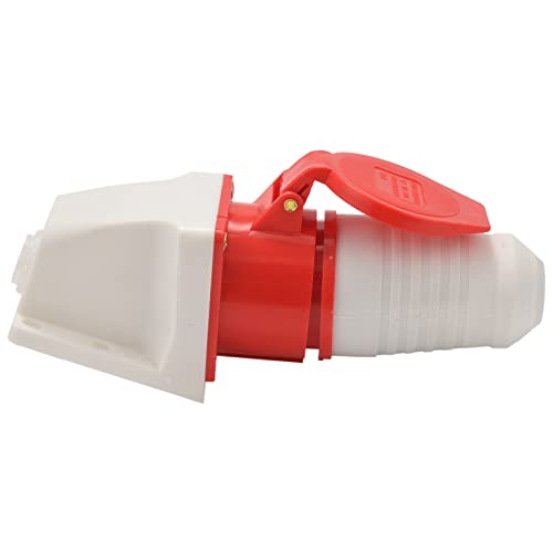 Vjsujehgy 16A 5-poliger Stecker & Buchse Wetter IP44 3 Phase 380-415V 3P + N + Erde 16A von Vjsujehgy