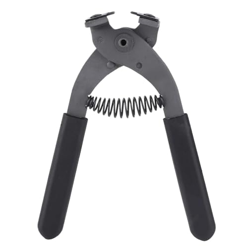 Vjsujehgy 17 cm Handgehaltene, Leise Aus Karbonstahl, Locherwerkzeug für Lederarbeiten, 4 mm (4 Zähne) von Vjsujehgy