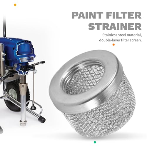 Vjsujehgy 181072 oder 181-072 Einlasssieb-Siebfilter mit 1-NPT-Gewinde für 795 1095 1500 Airless-Farbspritzgerät-Saugschlauchzubehör von Vjsujehgy