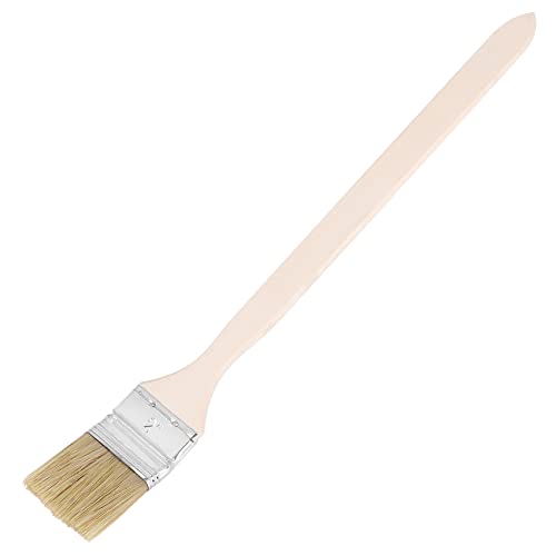 Vjsujehgy 2 Breiten Holzgriff Metall Ferrule Faux Borstenkopf Radiator Brush von Vjsujehgy
